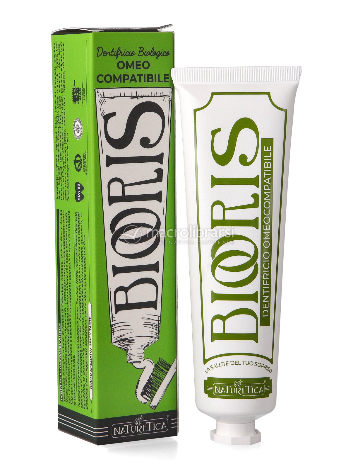 Biooris - Dentifricio Biologico Omeocompatibile 100ml