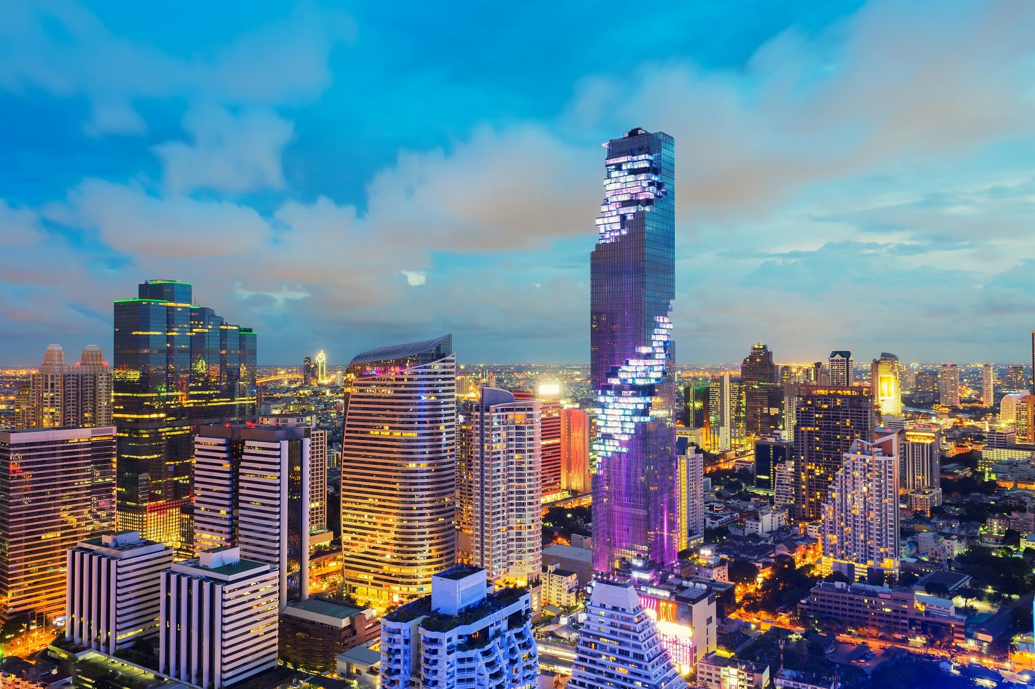 Admission Ticket for King Power Mahanakhon Skywalk in Bangkok (Thailand)