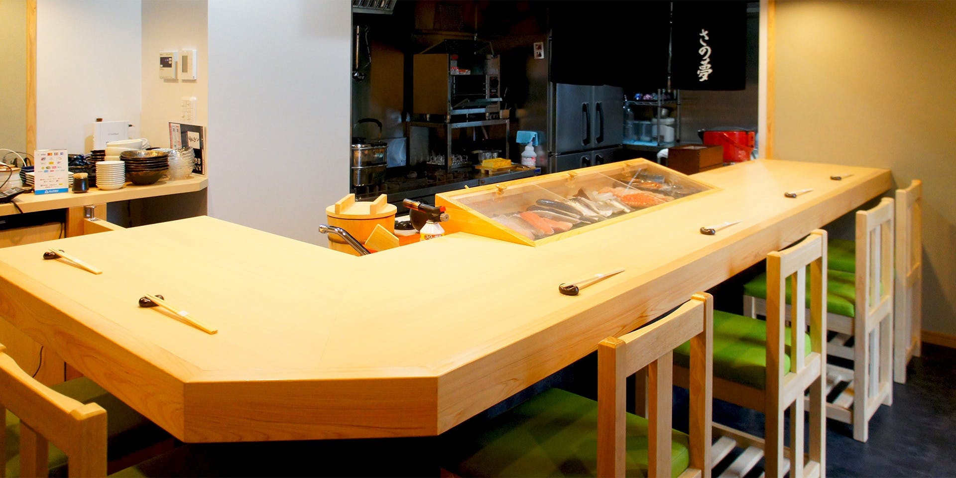 Reservation for Sushi Sanoyume Sumiyoshi in Tokyo
