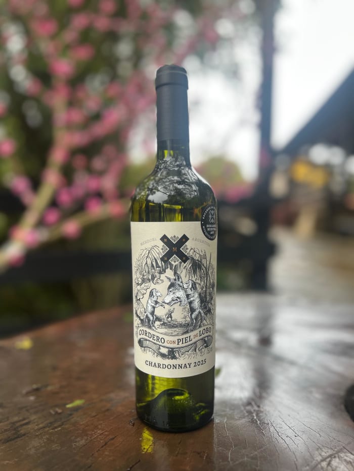 Vinho Branco Cordero en Piel de Lobo Chardonnay