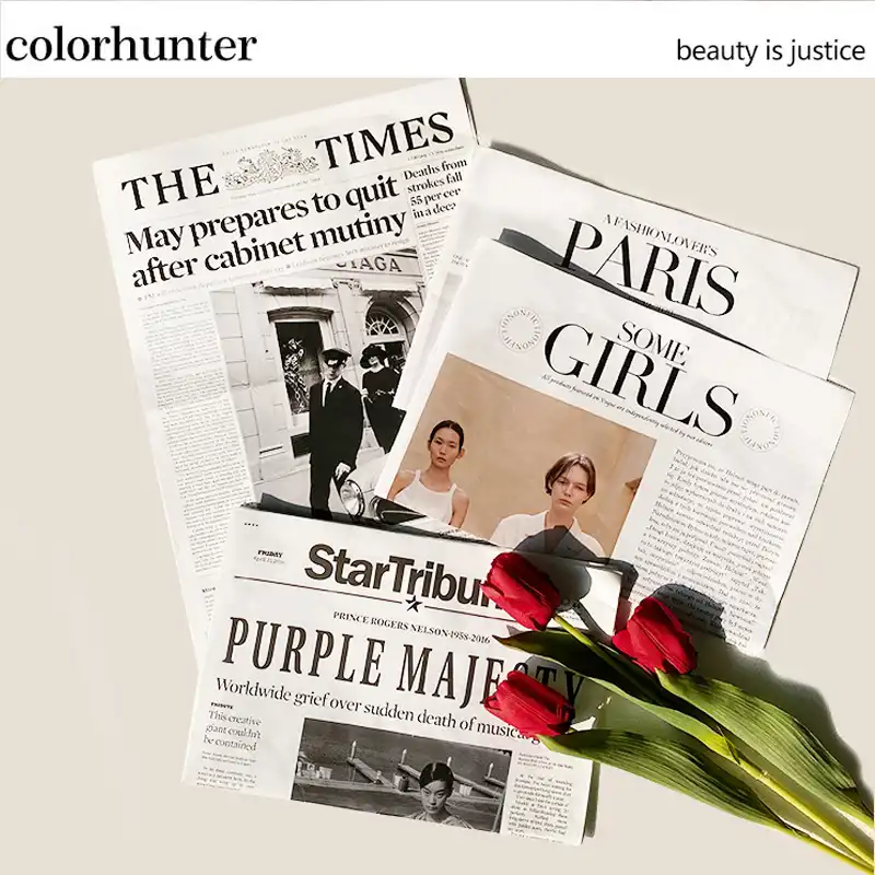 English Newspaper Ins Commercial Photography Photo Background Paper Props Decoration Notebook English Newspaper Ins Commercial Photography Photo Background Paper Props Decoration Notebook