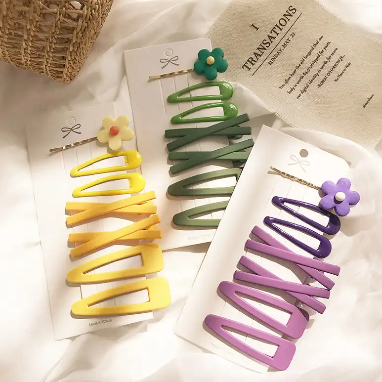 Avocado green hairpin headdress Mori fairy beauty side hairpin