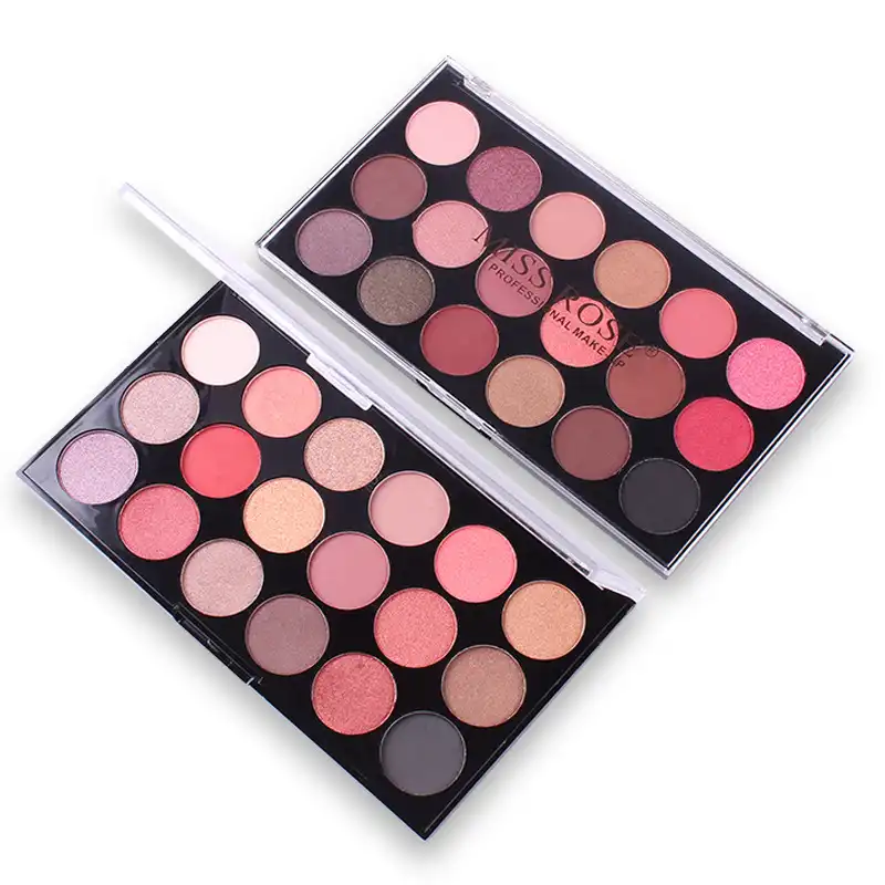 18-color pearlescent matte eye shadow