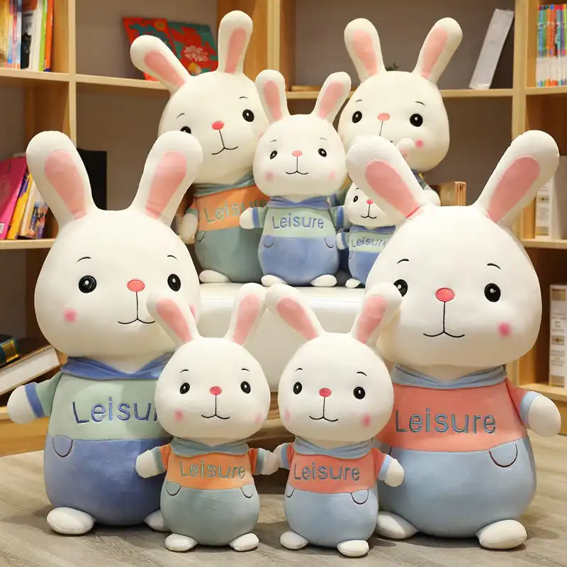 Rabbit doll pillow plush toy