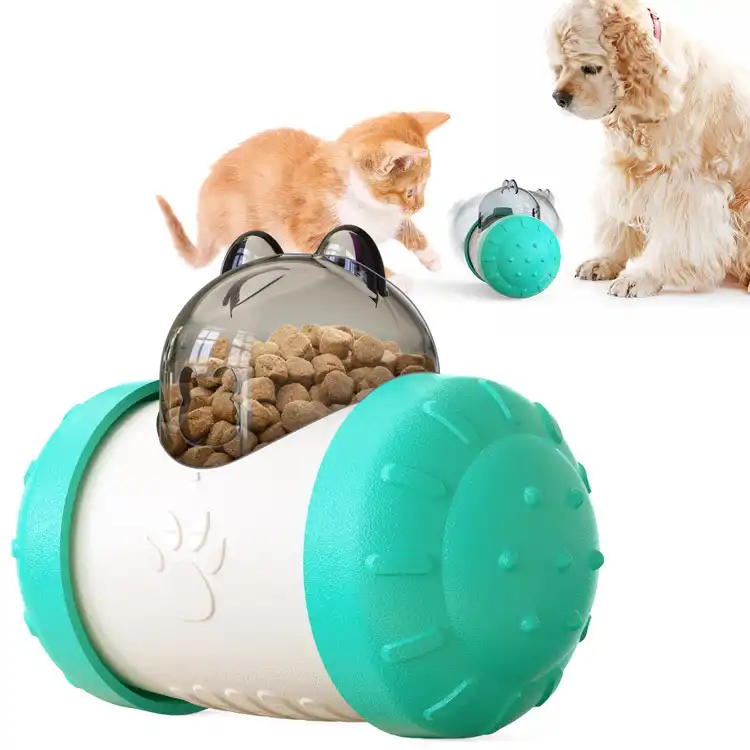 Pet Toys Tumbler Leaking Food Toys to relieve boredom Molar teeth without electricity