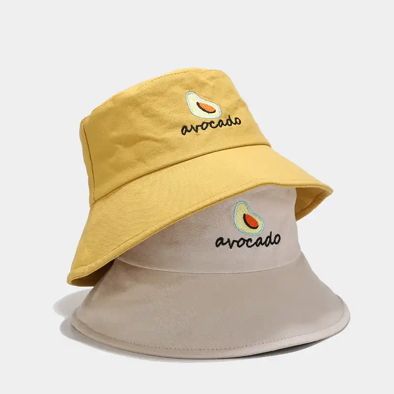 Avocado big-brimmed sun hat female Korean version of outdoor sun protection sun hat