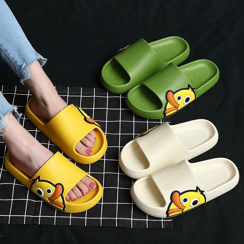 Slippers Home summer indoor and outdoor wear home bath non-slip cartoon slippers