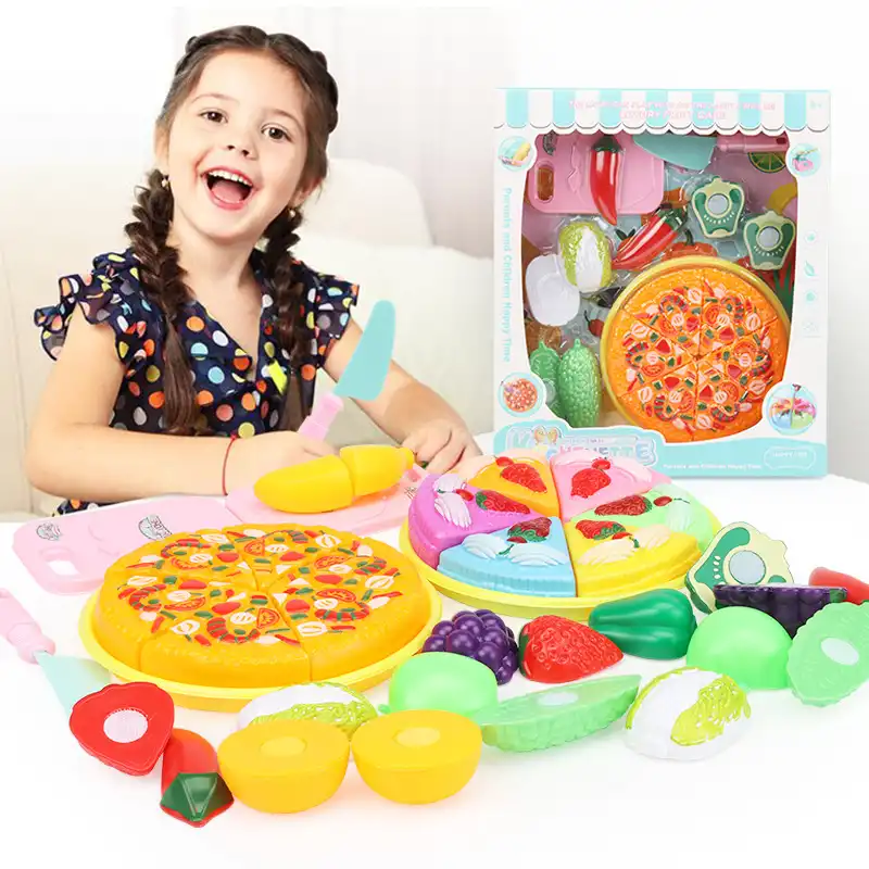 Cut the cake vegetables and fruits kitchen toys children's kitchen birthday cake cooking utensils