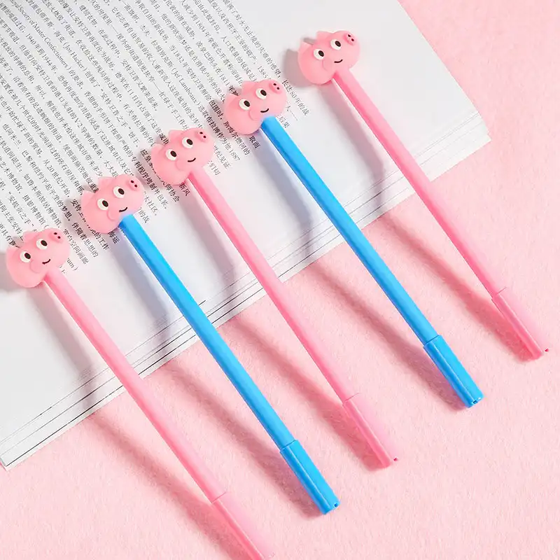 Cartoon Pig Gel Pen Korean Simple Creative Pen