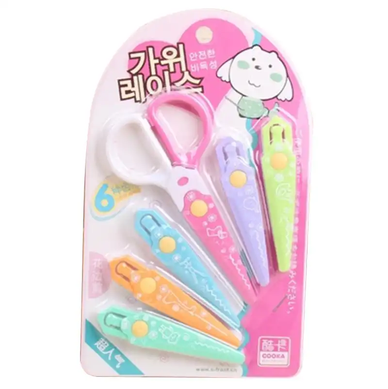 Creative stationery scissors children's knife without blade