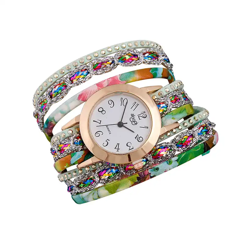 Ladies Bracelet Watch Candy Silver Silver Quartz Watch Women's