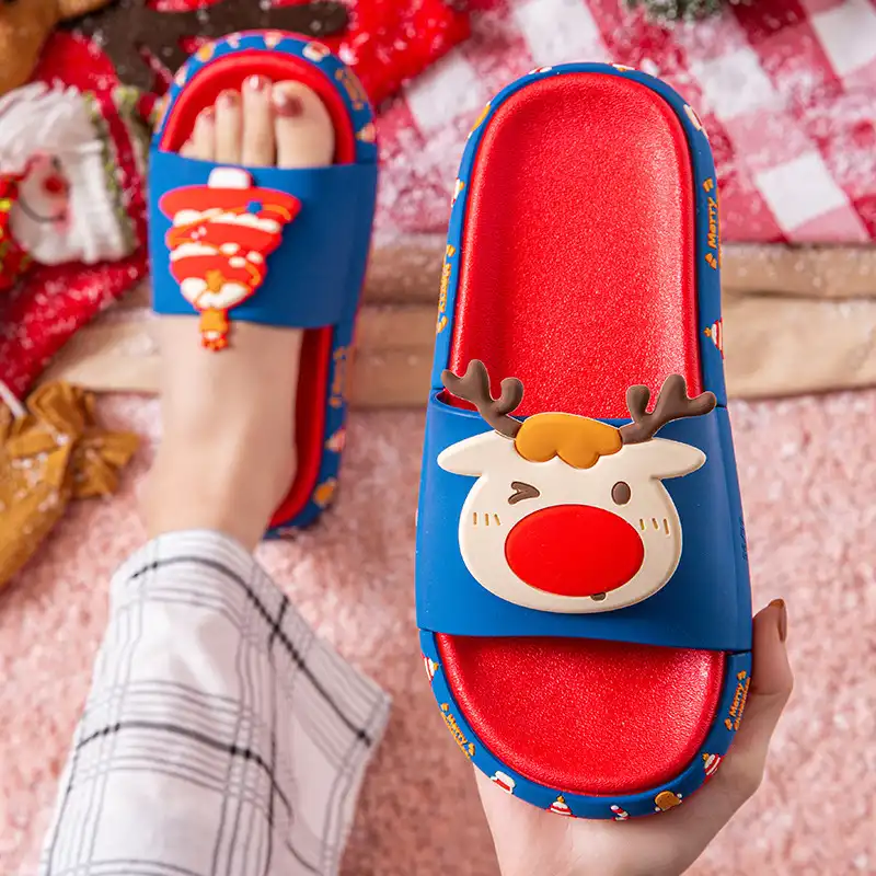 Christmas slippers unisex slippers