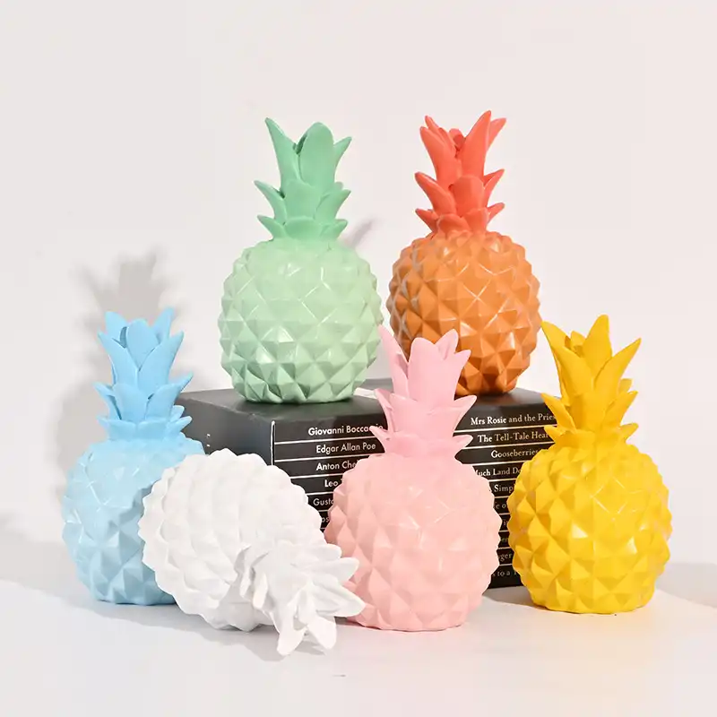 Creative home pineapple decoration simple INS resin crafts