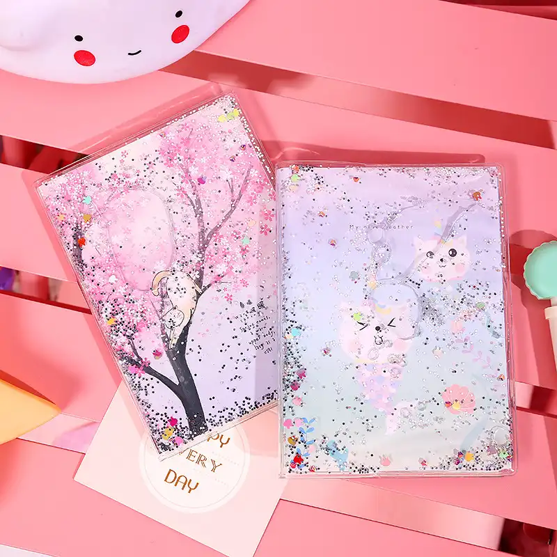 Star Unicorn hand book into oil quicksand hand book A6 notebook