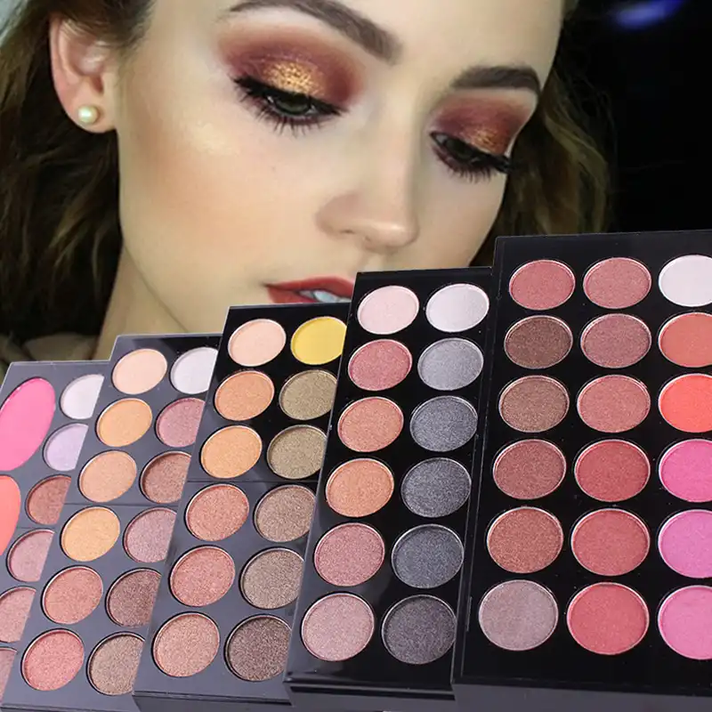 142 Color Eye Shadow 3 Color Blush 3 Color Eyebrow Powder Makeup Set