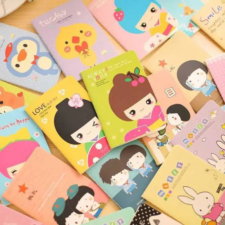 Cartoon small notebook portable notepad mini notebook