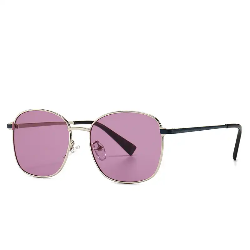 Modern retro square sunglasses INS street shot sunglasses