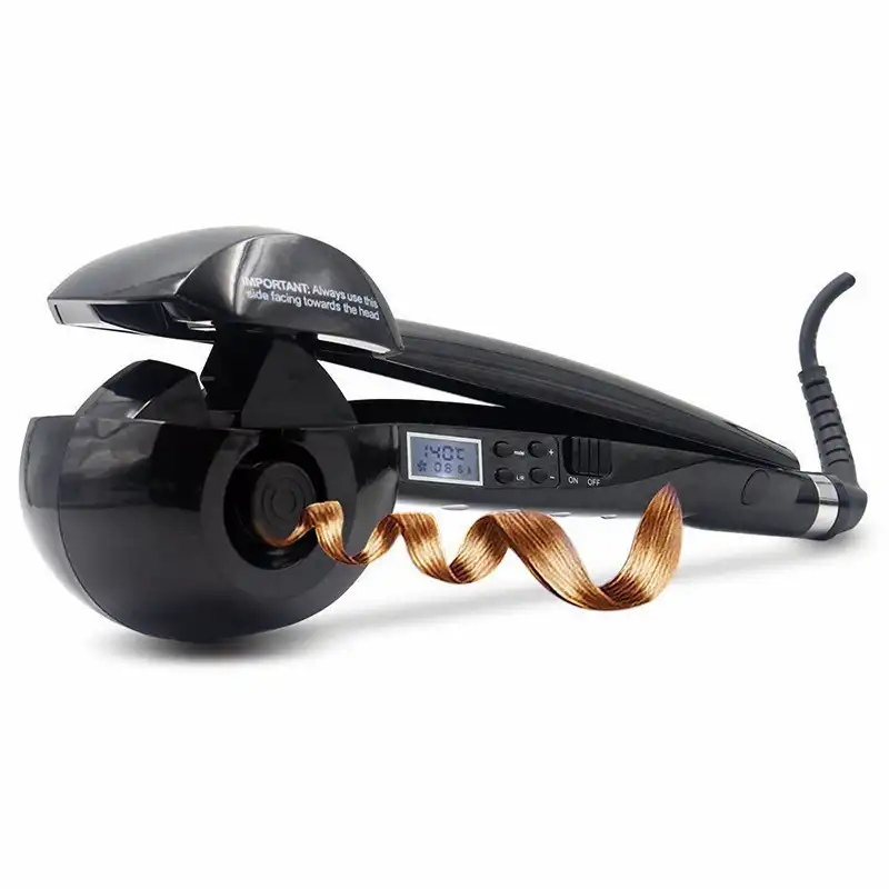 LCD automatic hair curler and hairdressing tool