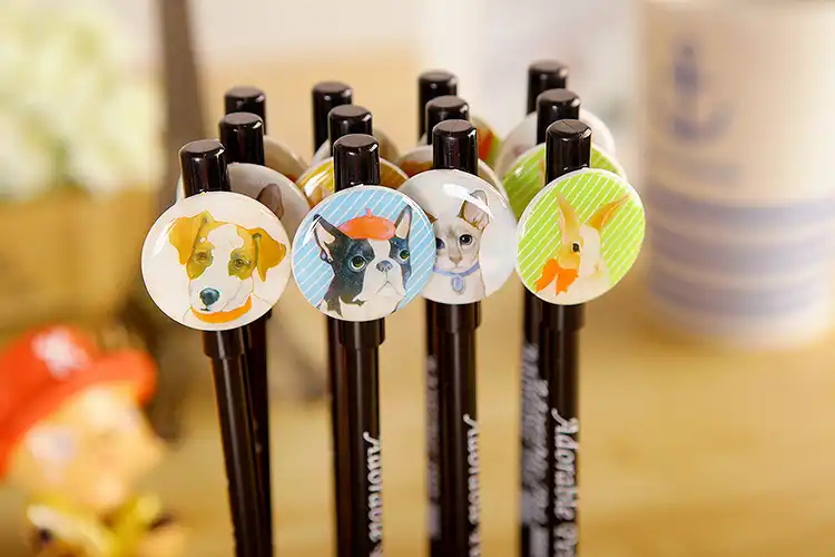 Cute creative animal gel pen