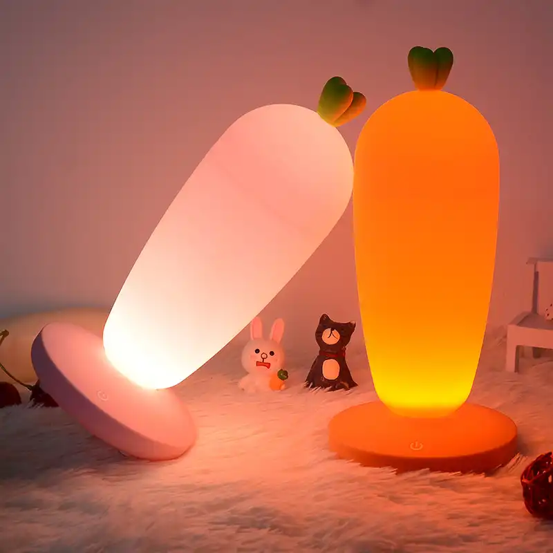 USB carrot led night light