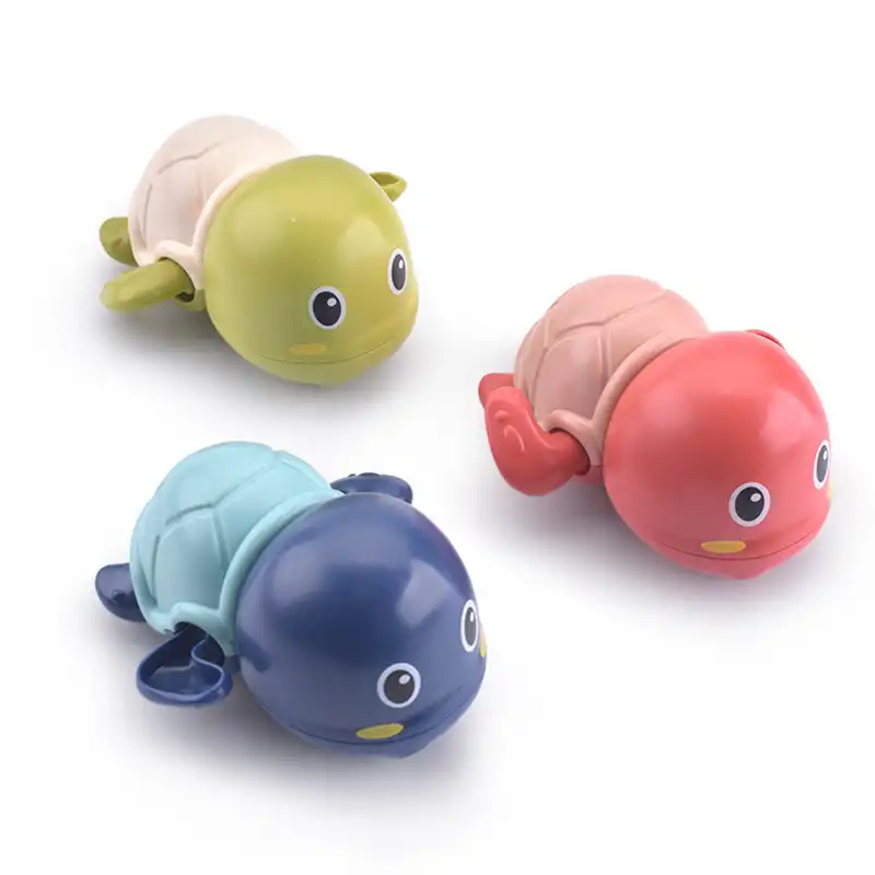 Bathing little turtle bathing swimming floating children playing toys