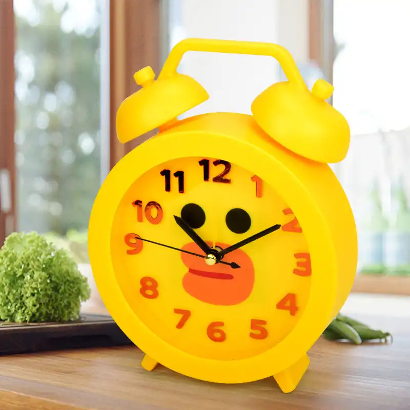 Cartoon alarm clock duckling alarm clock digital clock