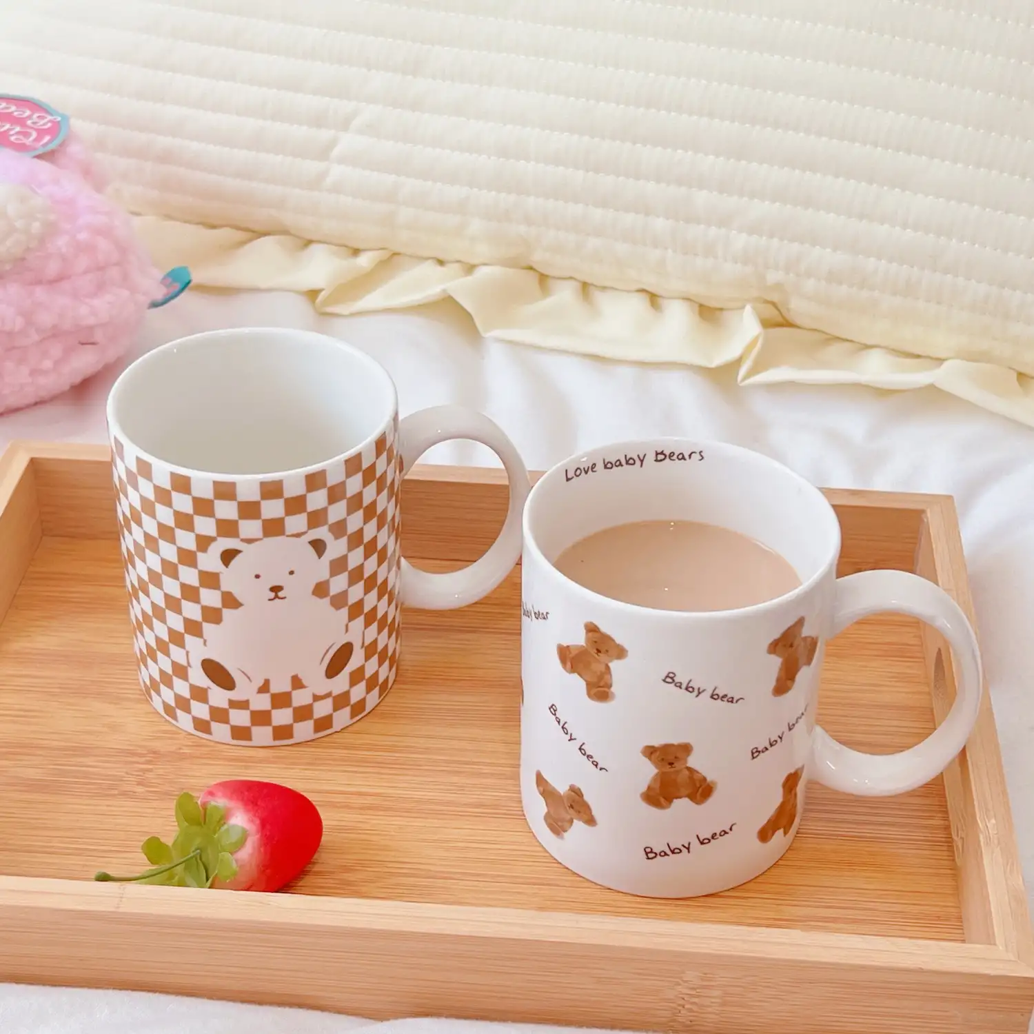 Cartoon Bear mug coffee mug water mug ceramic