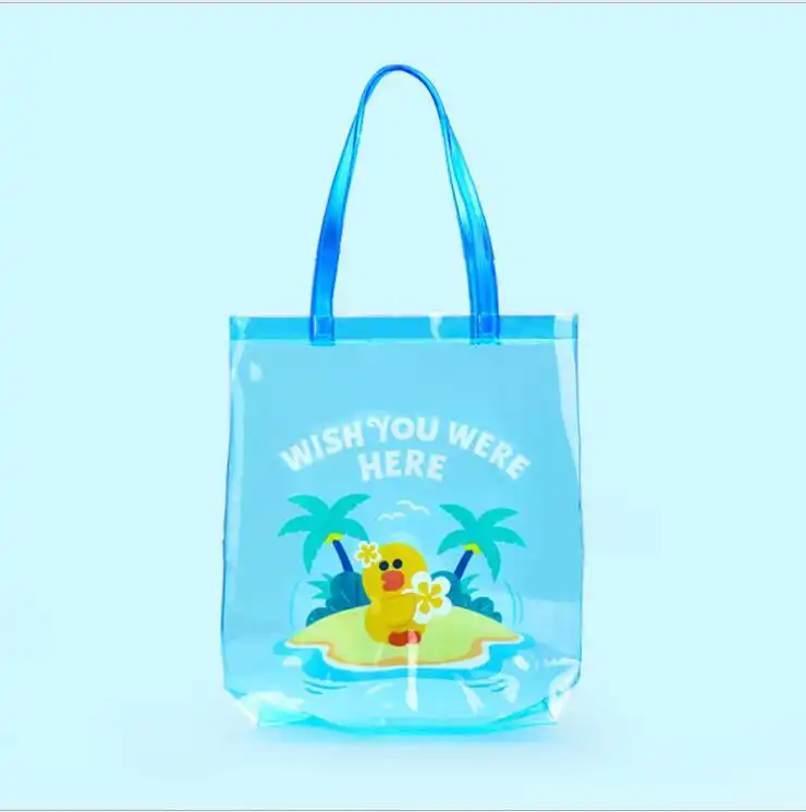 PVC jelly bag shopping bag shoulder bag tote bag