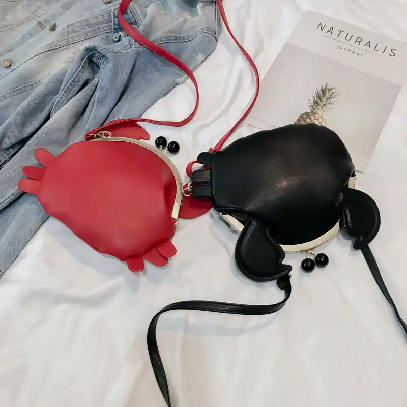 Fashion cute crab bag make strange animal leisure bag