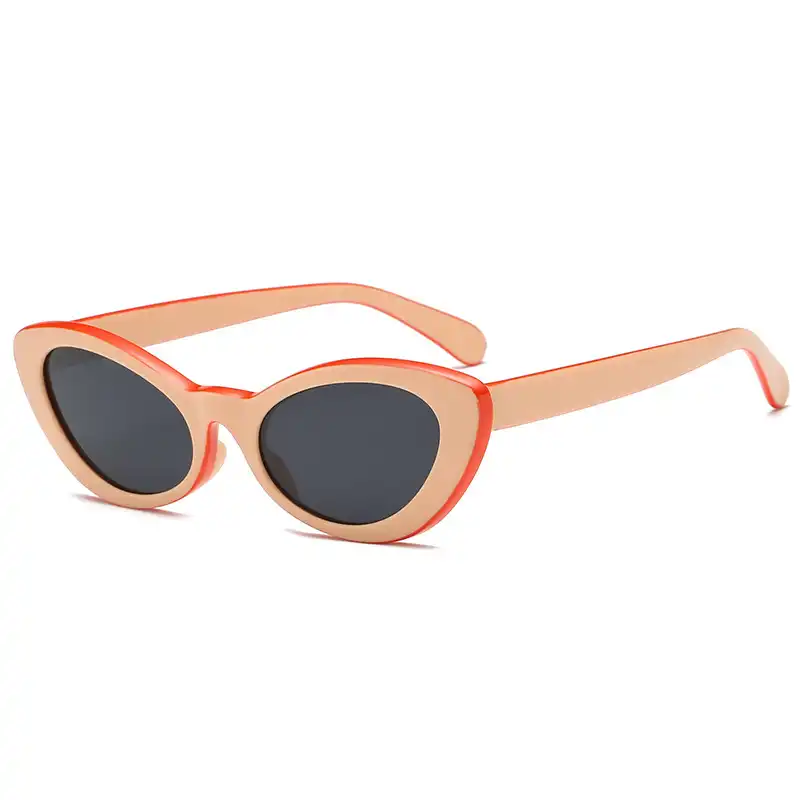 Oval retro sunglasses female wild shade sunglasses