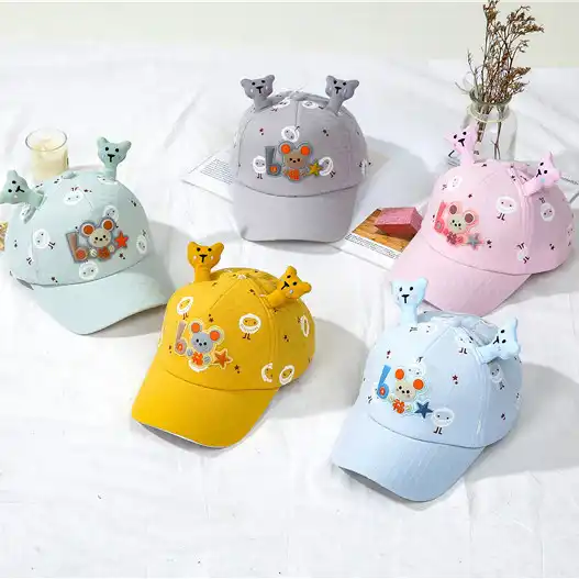 Children's hat hat baseball cap girl hat boy hat super cute kid 2-8 years old cap