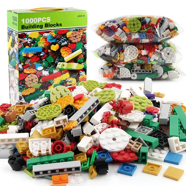 1000pcs particle building blocks assembling enlightenment building blocks educational toys