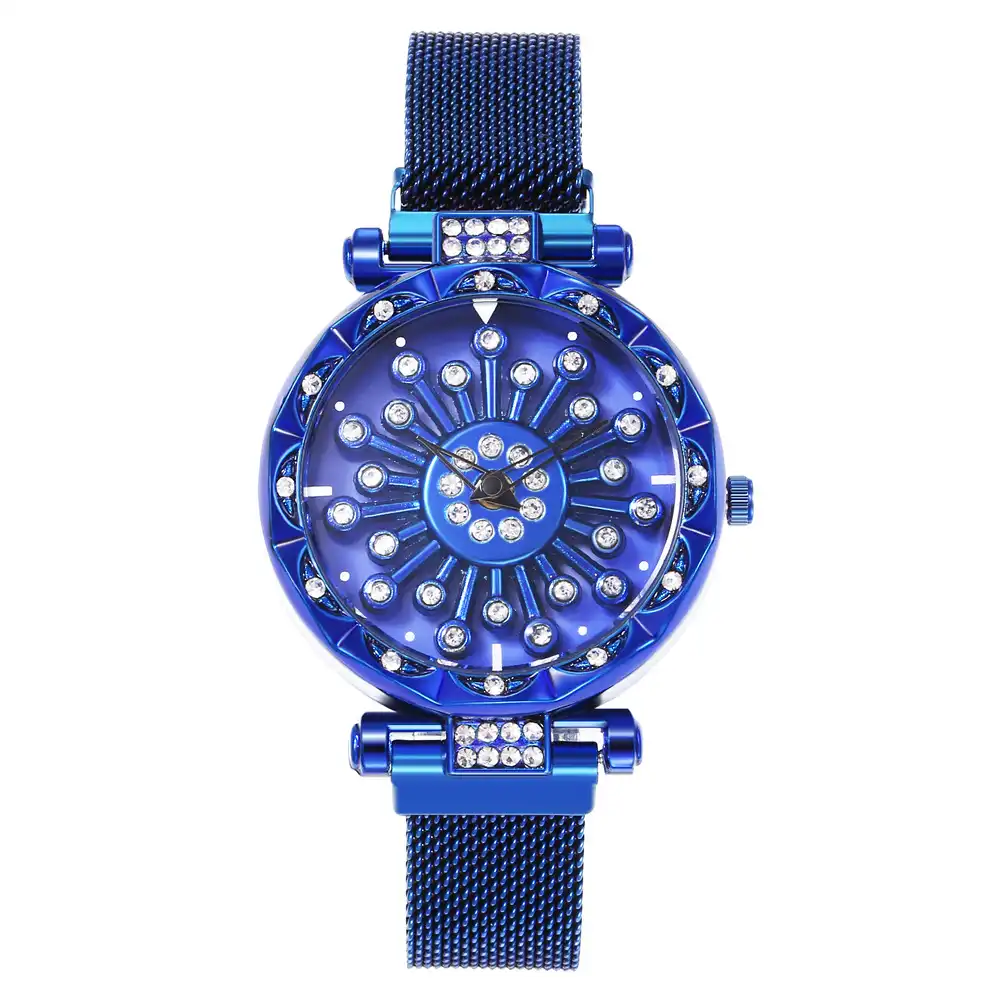 Creative ladies magnet buckle Milanese quartz watch ladies watch