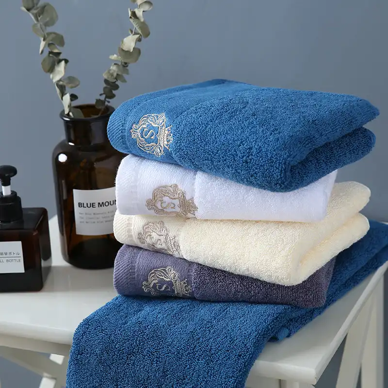 Bath towel cotton embroidery 32 strands to increase thickening bath daily necessities