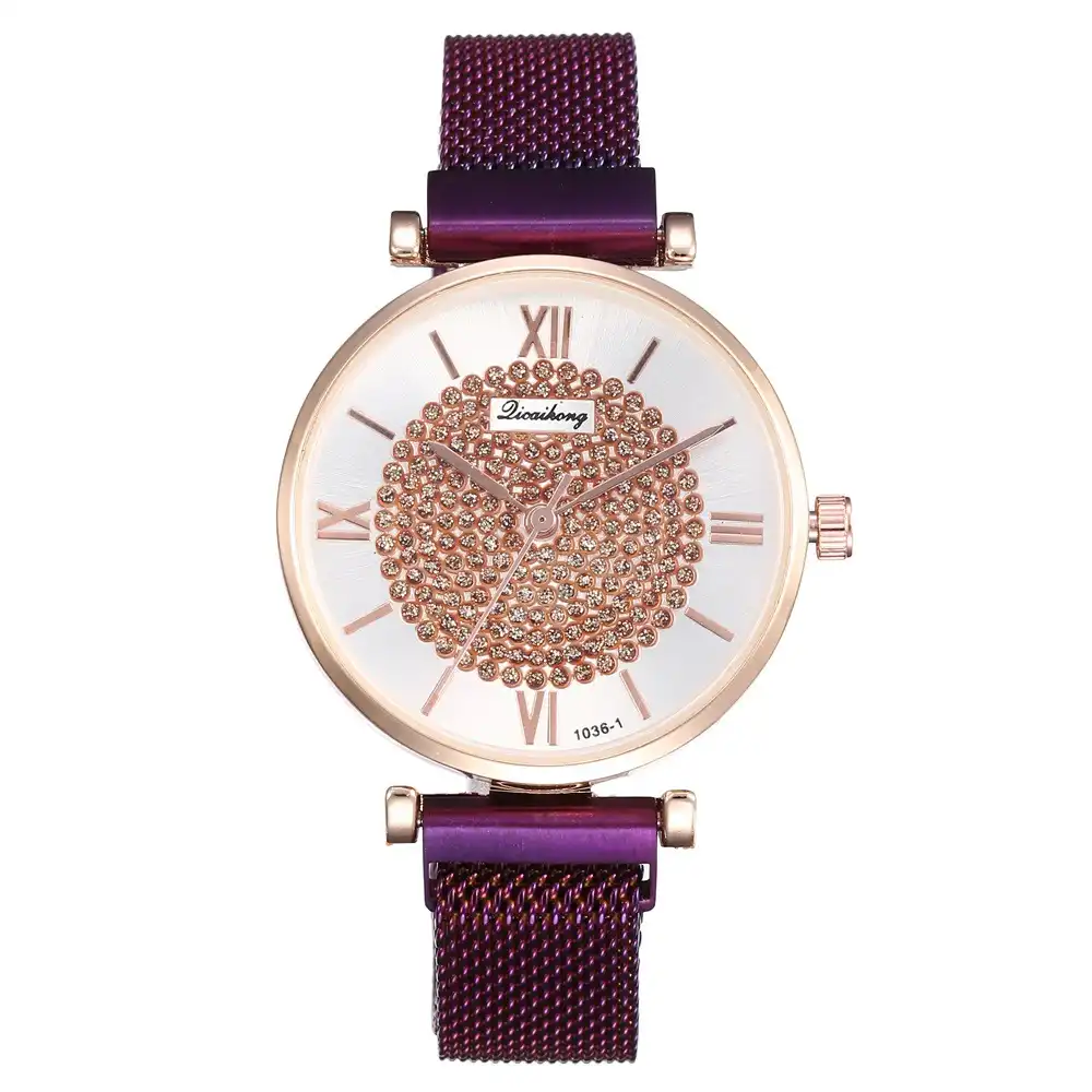 Milan with magnet buckle mesh belt ladies fashion student quartz watch