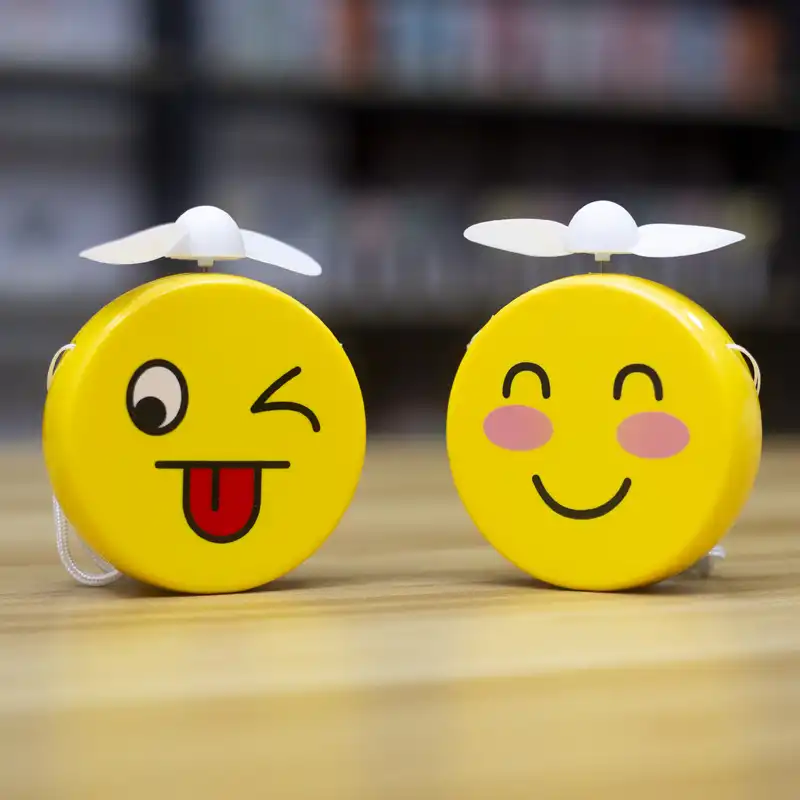 Emoji small fan USB charging fan