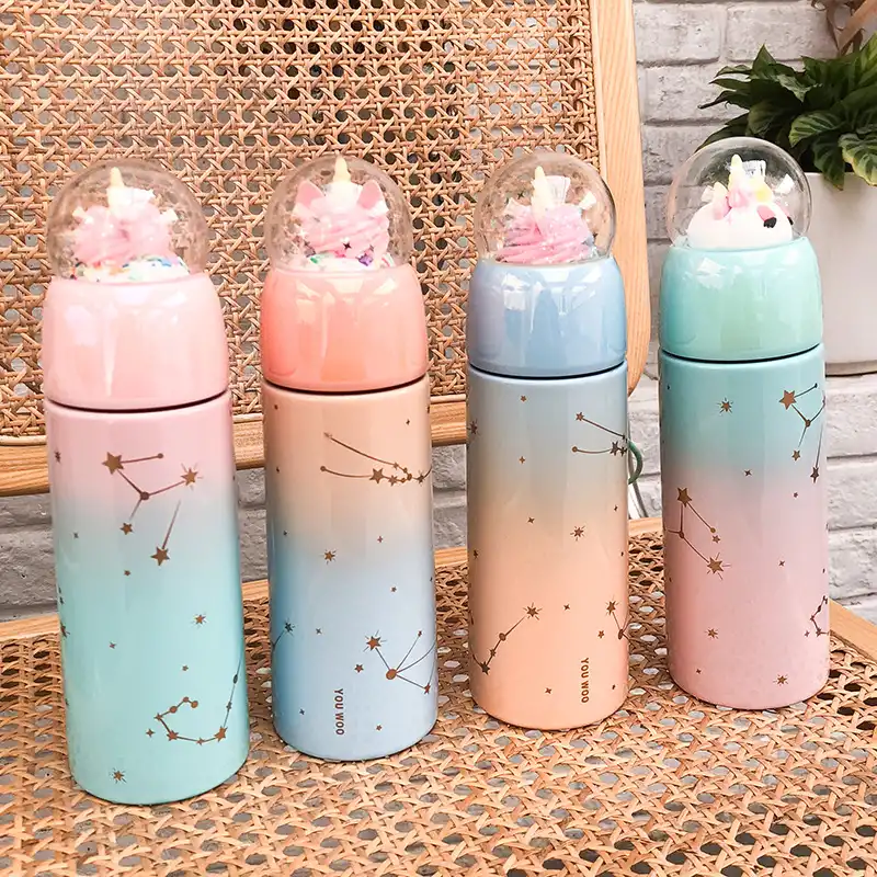 Korean cute unicorn mug vacuum cup