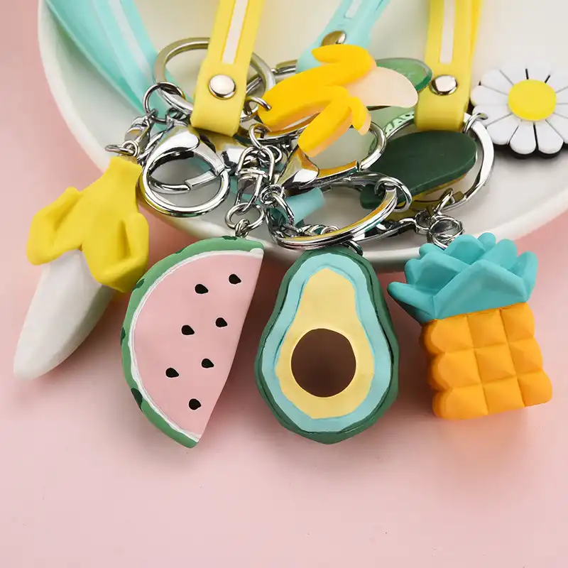 Fruit Avocado Keychain