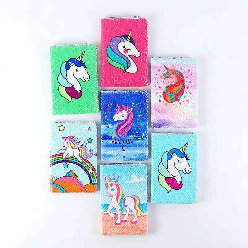 Eichleben sequins flip unicorn diary