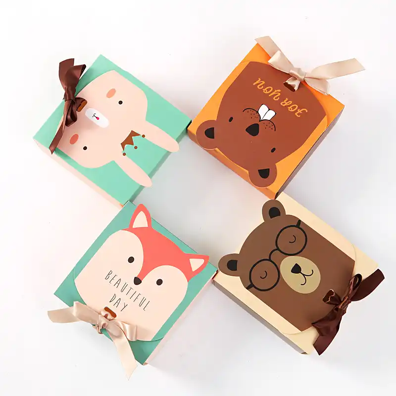 Cartoon gift box candy box gift packaging box