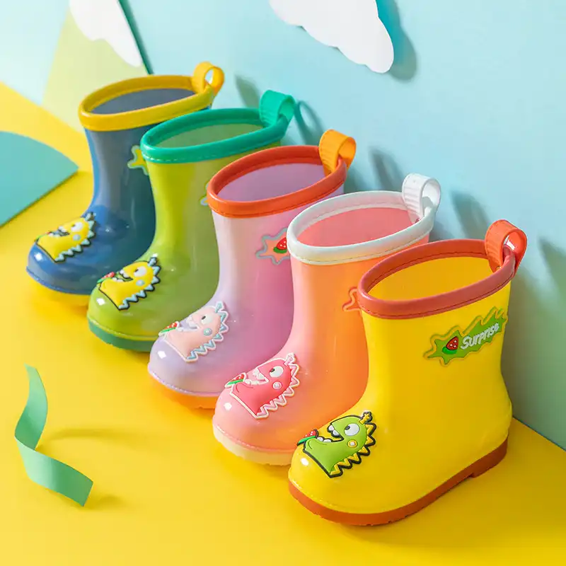 Children's candy galoshes waterproof student galoshes dinosaur galoshes