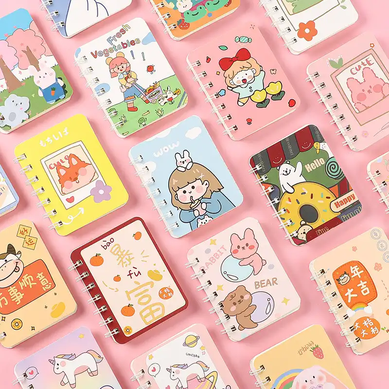 Cartoon A7 coil this small notebook notepad stationery