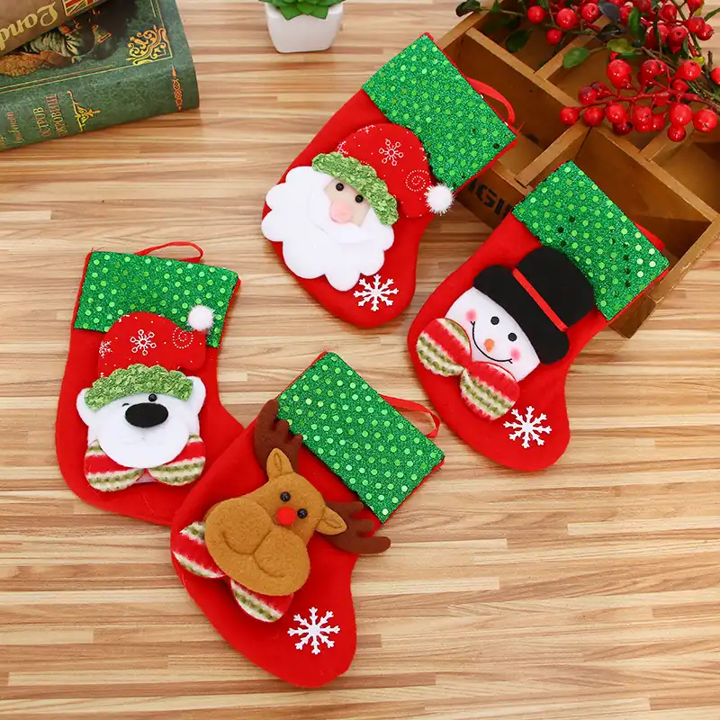 Christmas decorations christmas tree ornaments christmas socks