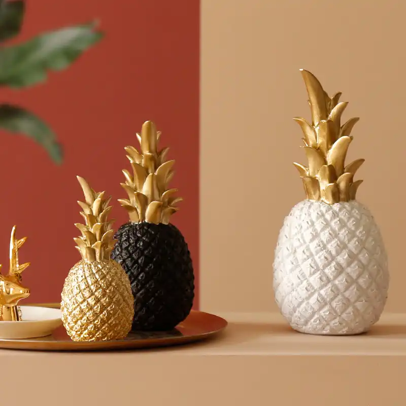 INS golden pineapple ornaments decoration home accessories bedroom furnishings