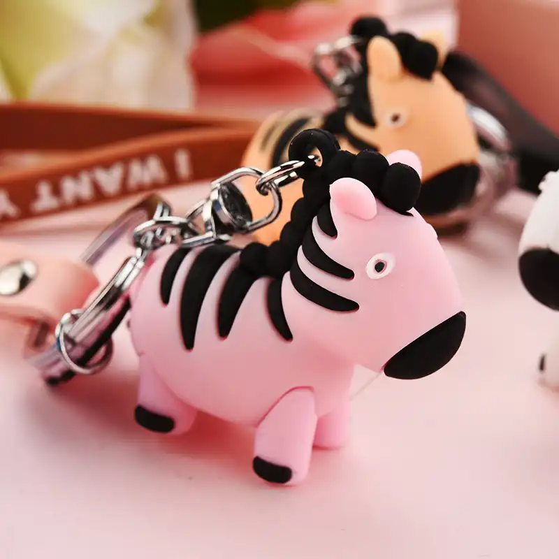 Zebra Doll Keychain