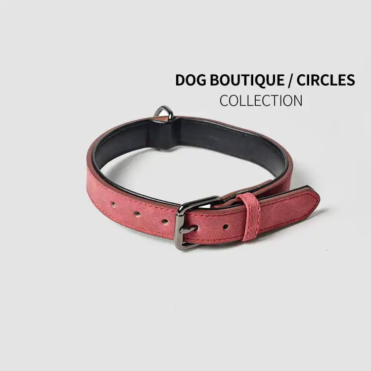 Pet collar traction collar adjustable dog training collar