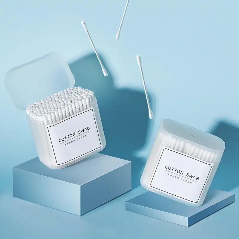 Makeup cotton swabs cotton swabs household disposable double-head boxed