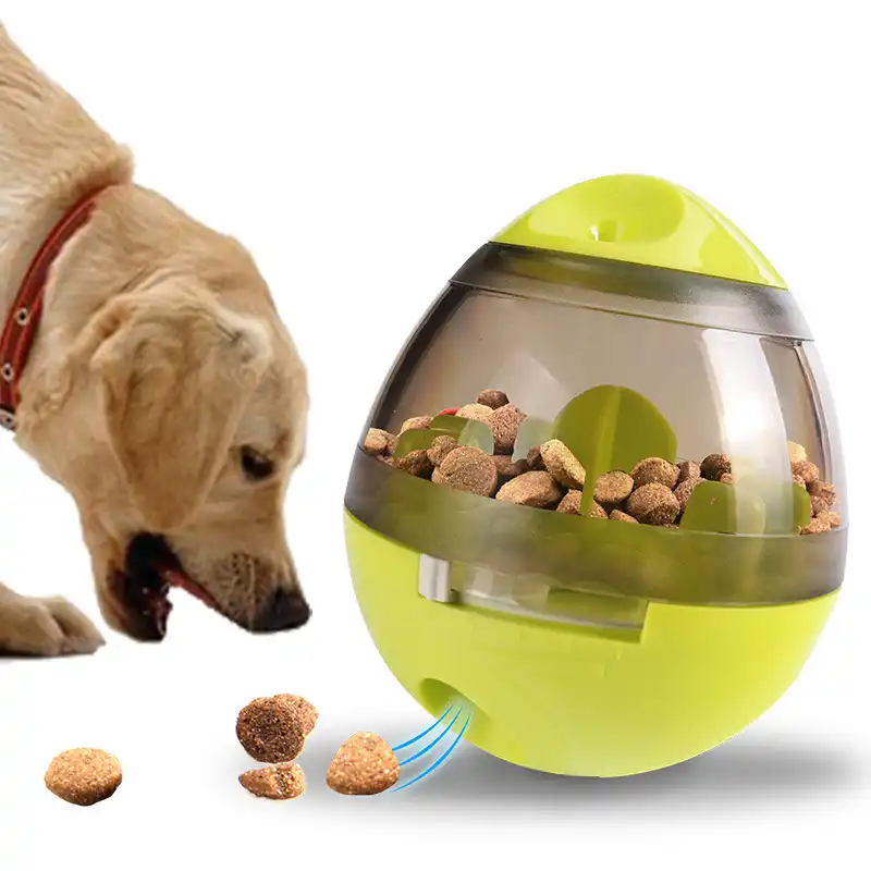 Puppy educational pet toys, fun tumbler leaking food balls