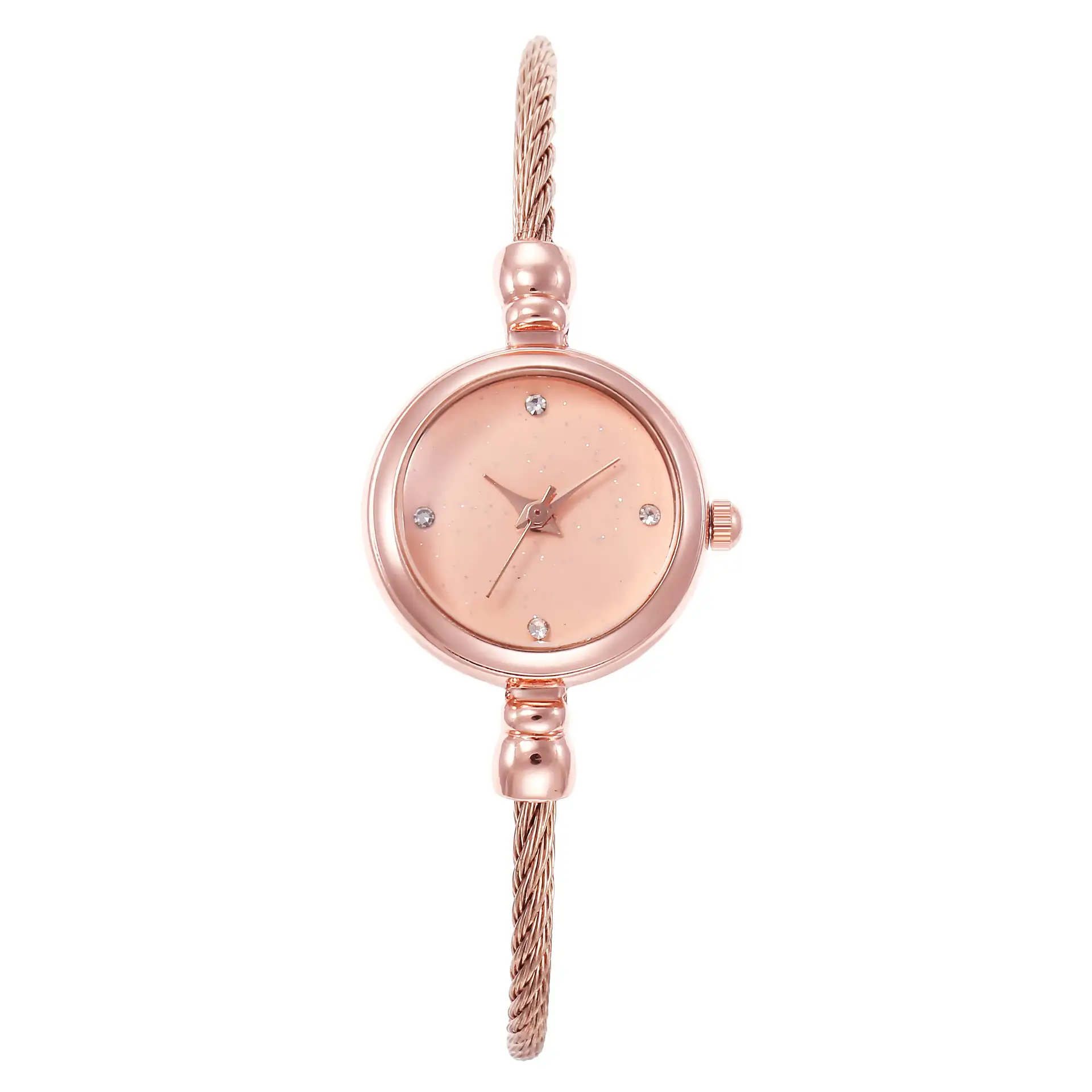 Ladies Alloy Wire Strap Bracelet Watch CHIC Gypsophila Ladies Bracelet Watch