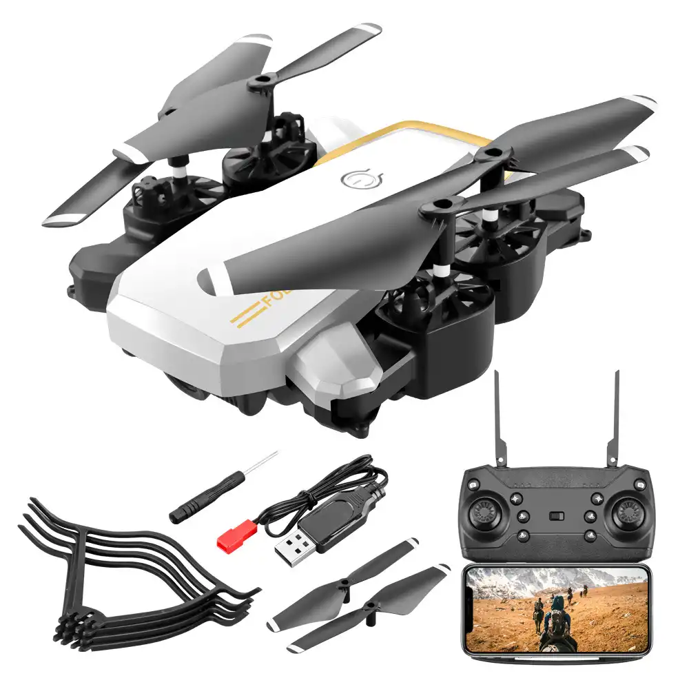 Folding drone aerial photography quadcopter remote control aircraft